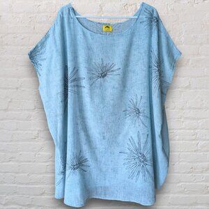 Kealopiko Cover Up Dress in Light Blue, One Size